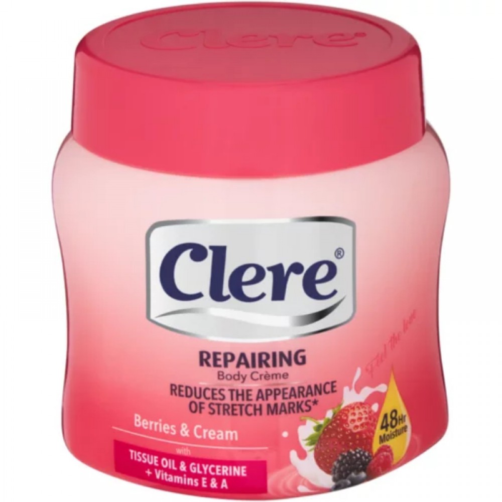 Clere berries Body Cream - 500ml