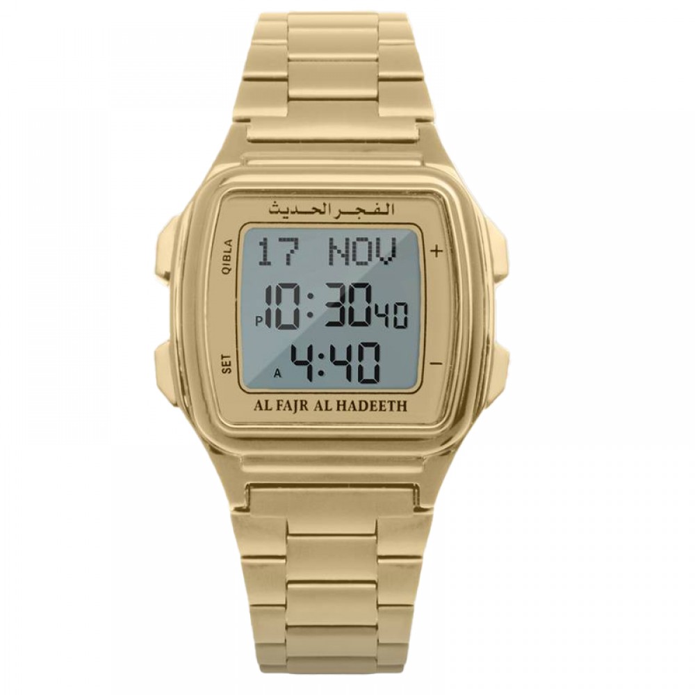 Al Fajr Modern Single Gold Watch Model AL281G