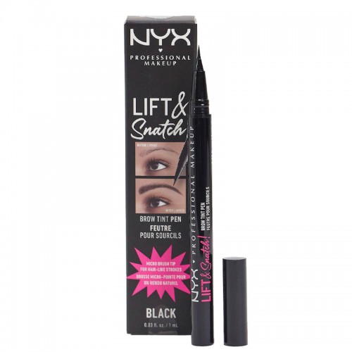 ان واي اكس قلم حواجب ليفت اند سناتش برو تنت سائل دقيق اسود 10