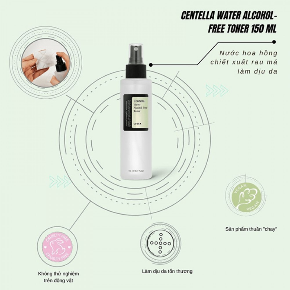 Cosrx Centella Water Alcohol-Free Toner - 150ml