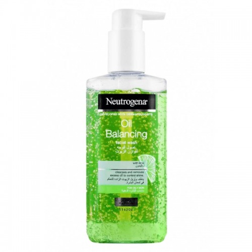 غسول للوجه لتوازن الزيوت بالليمون من نيتروجينا - 200مل