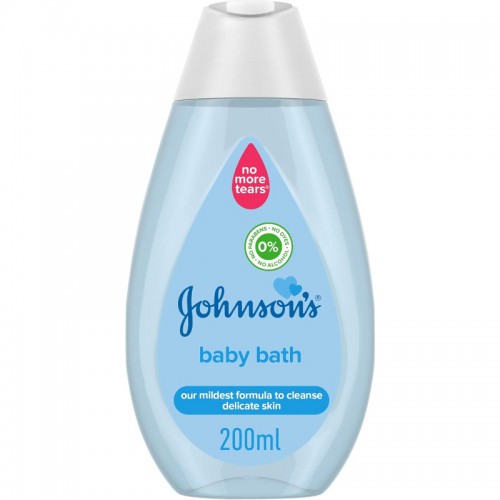 جونسون بيبي سائل استحمام ، 200مل، غسول استحمام لطيف للأطفال