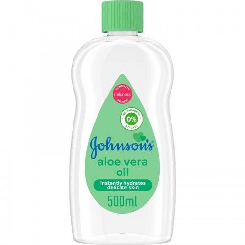 زيت اطفال بصبار الالوفيرا من جونسون بيبي، 500 مل زيت اطفال بصبار الالوفيرا من جونسون بيبي، 500 مل