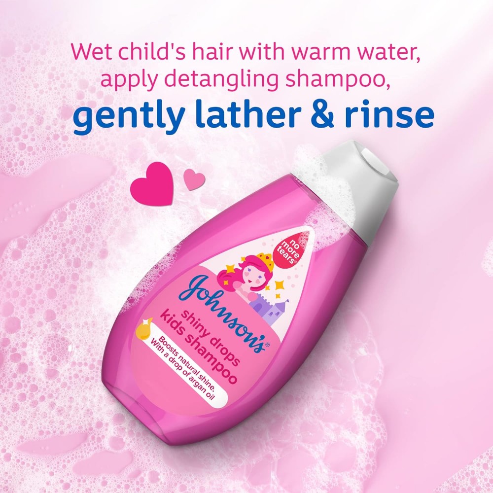 JOHNSON’S Kids Shampoo - Shiny Drops, 300ml