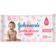 Johnson's Gentle All Over Wipes, Pack of 20 Wipes