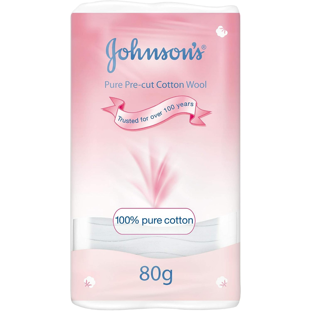 JOHNSON’S Baby Cotton Wool, 80g