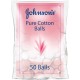 JOHNSON’S Baby Pure Cotton Balls, 50 balls