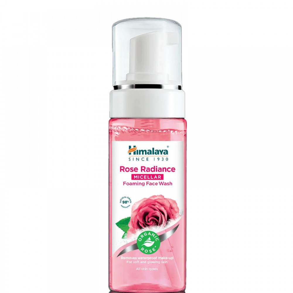 Himalaya Rose Radiance Micellar Foaming Face Wash - 150ml