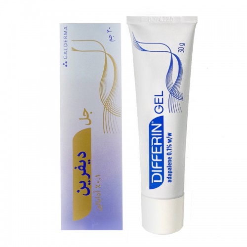 Differin Gel 0.1% adapalene - 30 gm