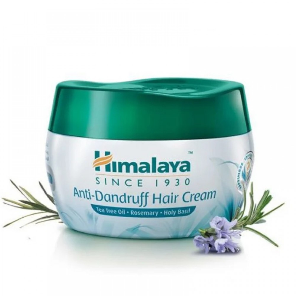 Anti-Dandruff Cream From Himalaya Nourishes The Hair, Stimulates Its Growth And Reduces Split Ends, 210 Ml, Aloe Vera Tea Leaves,