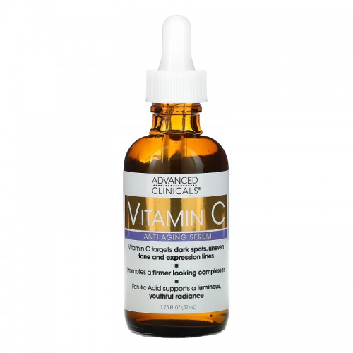 Advanced Clinicals Vitamin C Anti-aging Serum for Dark Spots, Uneven Skin Tone 59 mil Advanced Clinicals Vitamin C Anti-aging Serum for Dark Spots, Uneven Skin Tone 59 mil