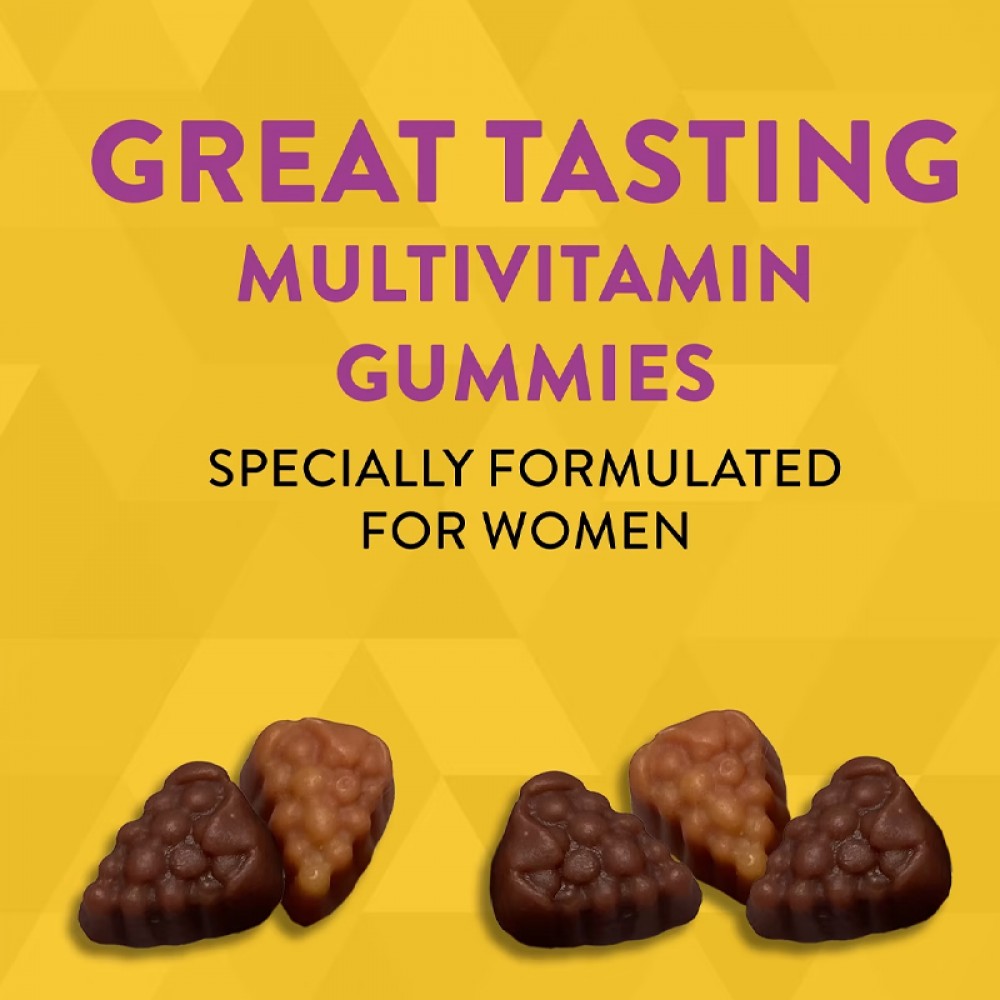 Alive! Women's Gummy Complete Multivitamin, Mixed Berry Flavor,Nature's Way,  60 Gummies