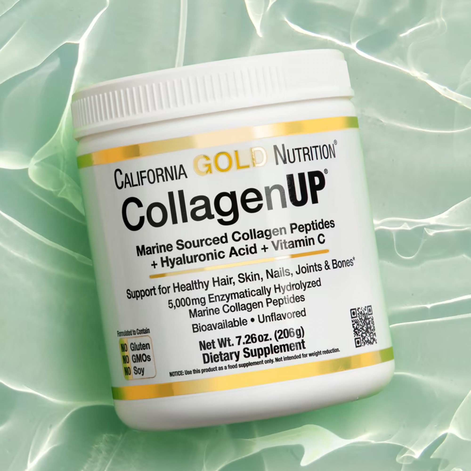 California Gold Nutrition, CollagenUP, Hydrolyzed Marine Collagen ...