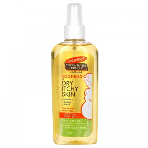 Palmers, Cocoa Butter Formula with Vitamin E, Soothing Oil for Dry Itchy Skin, 5.1 fl oz (150 ml) Palmers, Cocoa Butter Formula with Vitamin E, Soothing Oil for Dry Itchy Skin, 5.1 fl oz (150 ml)
