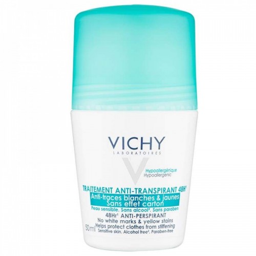 Vichy Antiperspirant Deodorant Roll On 48 Hours - 50 ml Vichy Antiperspirant Deodorant Roll On 48 Hours - 50 ml