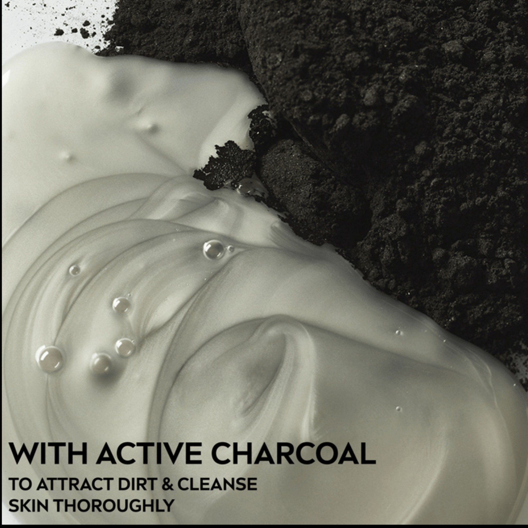 NIVEA Active Clean Shower Gel with Charcoal, 500ml