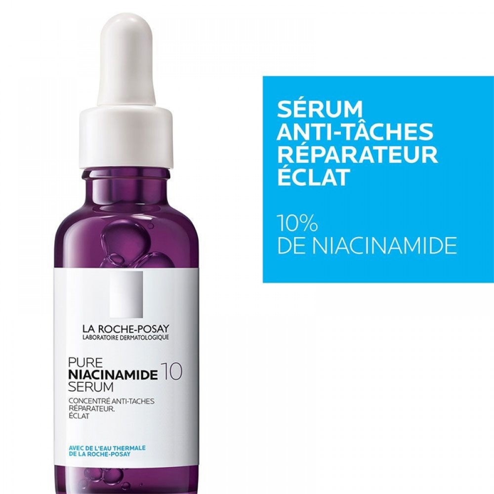 Pure Niacinamide 10 Sérum visage concentré anti-taches 30ml + Anthelios Age Correct SPF50 15ml La Roche-Posay