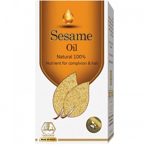 WADI AL NAHIL SESAME OIL FOR NOURISHING SKIN AND HAIR 125ML WADI AL NAHIL SESAME OIL FOR NOURISHING SKIN AND HAIR 125ML