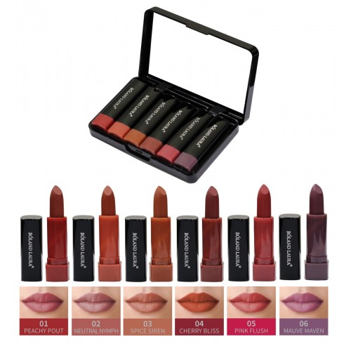 BOLAND LAURA Poland Laura 24-Hour Intense Matte Color Travel Set of 6 Multicolour BOLAND LAURA Poland Laura 24-Hour Intense Matte Color Travel Set of 6 Multicolour