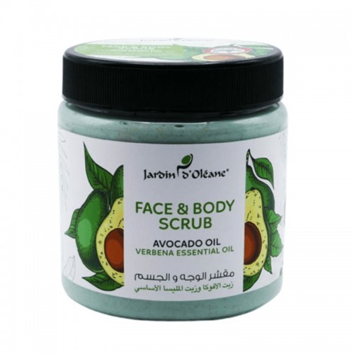 Jardin Oleane Face & Body Scrub Avocado Oil - 500 gm