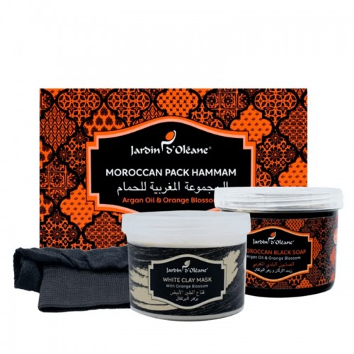 Jardin D Oleane Argan Oil & Orange Blossom Moroccan Pack Hammam