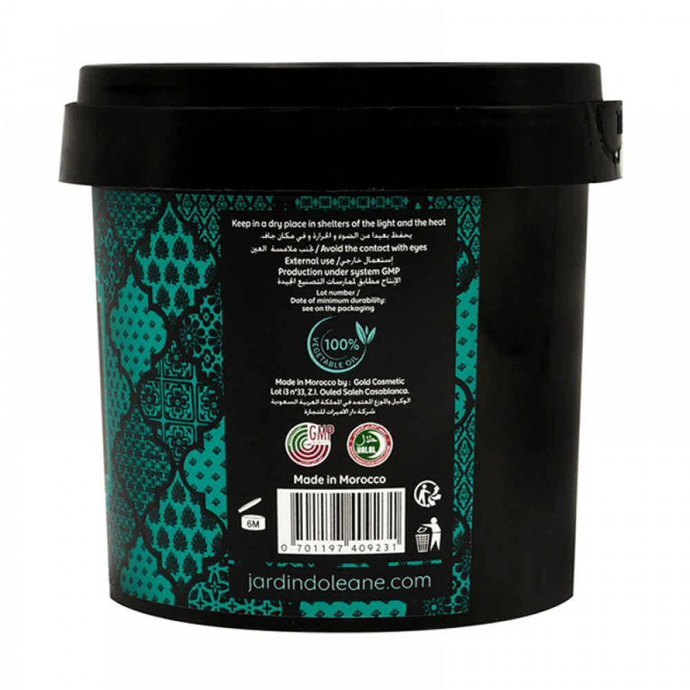 Jardin D Oleane Moroccan Black Soap With Essential Oil Of Eucalyptus