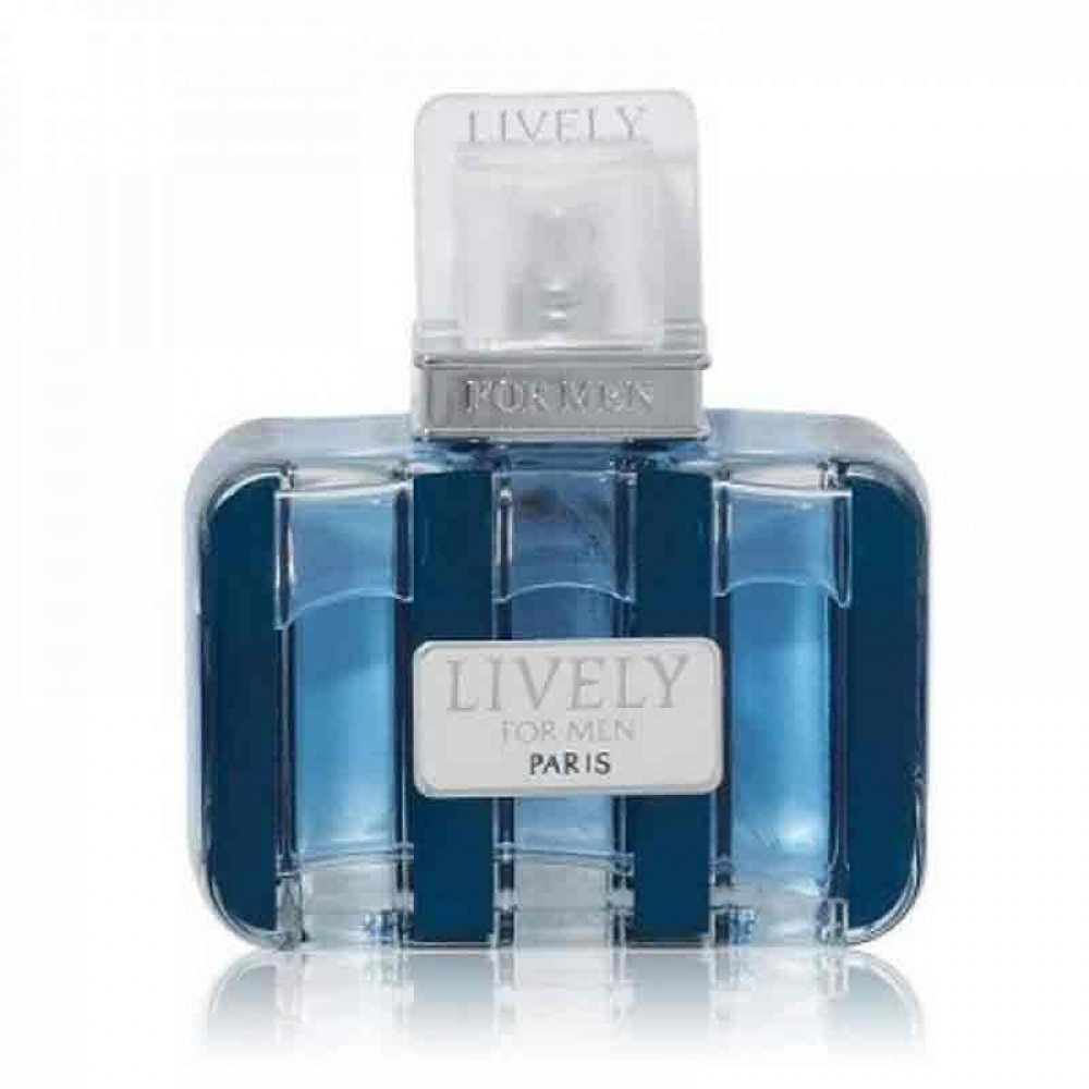 Lively Natural Spray by Paris Parfums for Men, Eau De Toilette 100 ml