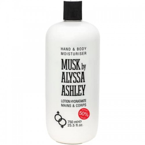 Alyssa Ashley Musk Hand & Body Lotion 750ml