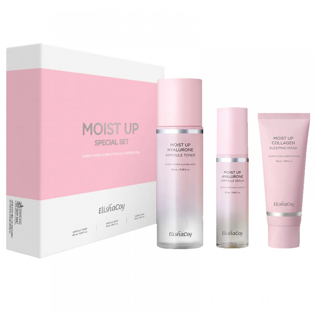 ElishaCoy Moist Up Special Set - 3 Pieces