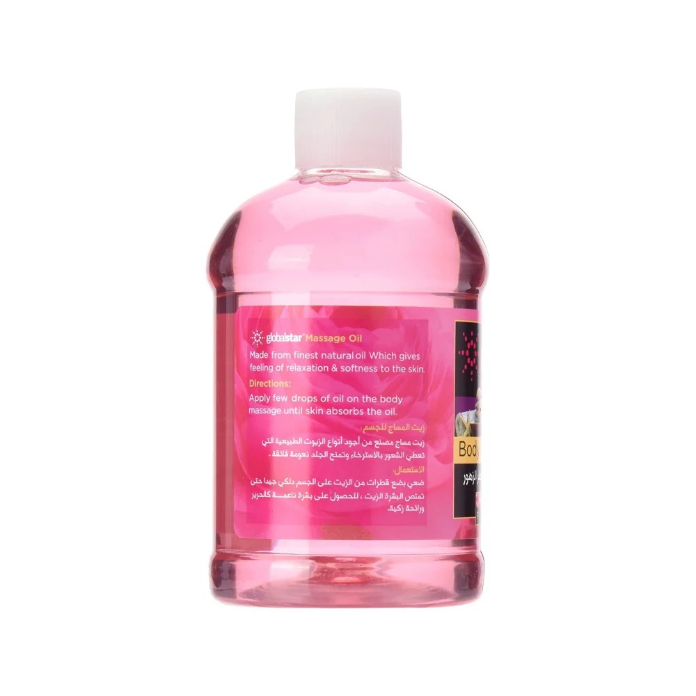 Body massage oil with floral fragrance 1000 ml