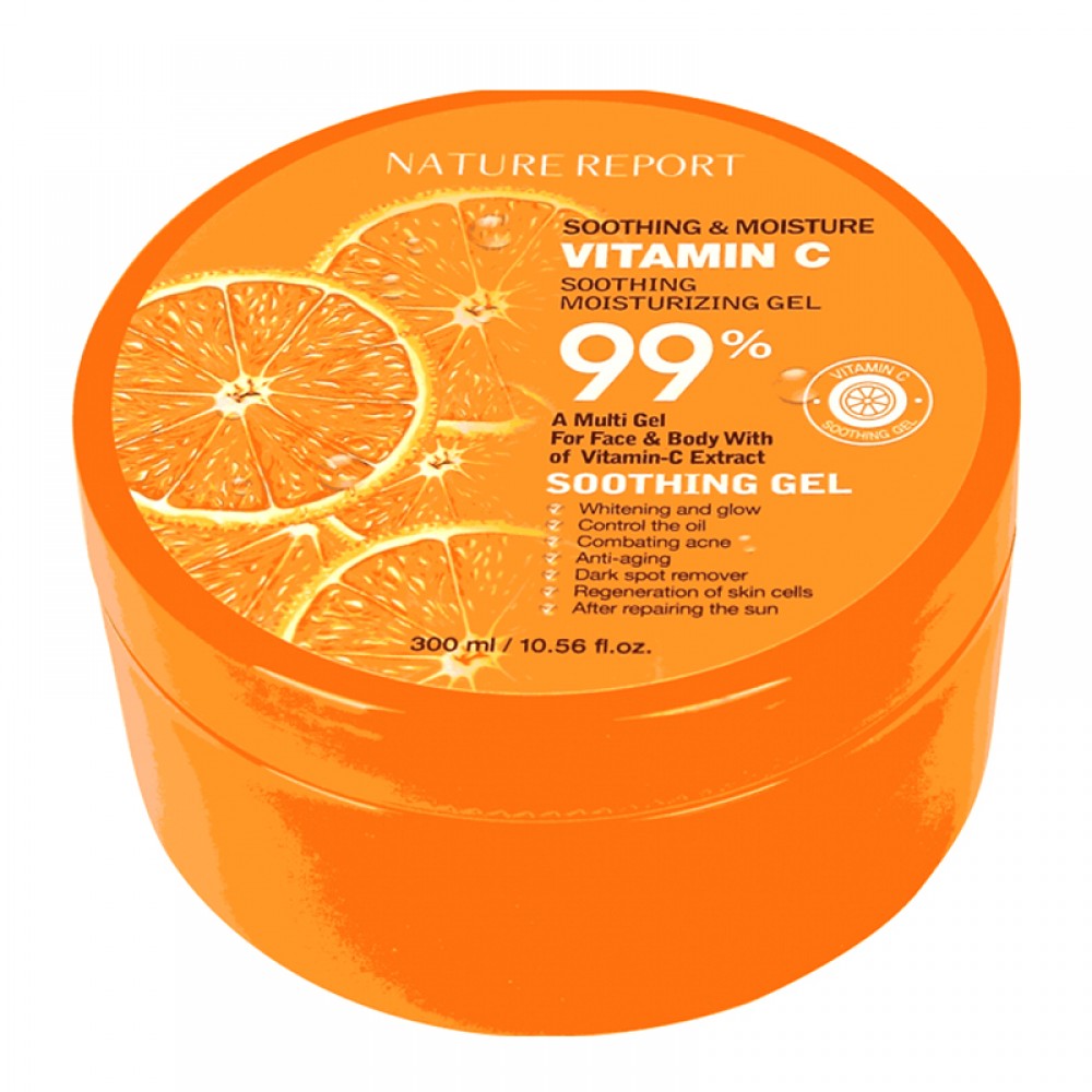 Nature Report Vitamin C Soothing And Moisture Gel - 300ml