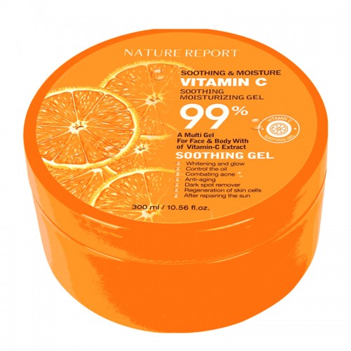 Nature Report Vitamin C Soothing And Moisture Gel - 300ml Nature Report Vitamin C Soothing And Moisture Gel - 300ml