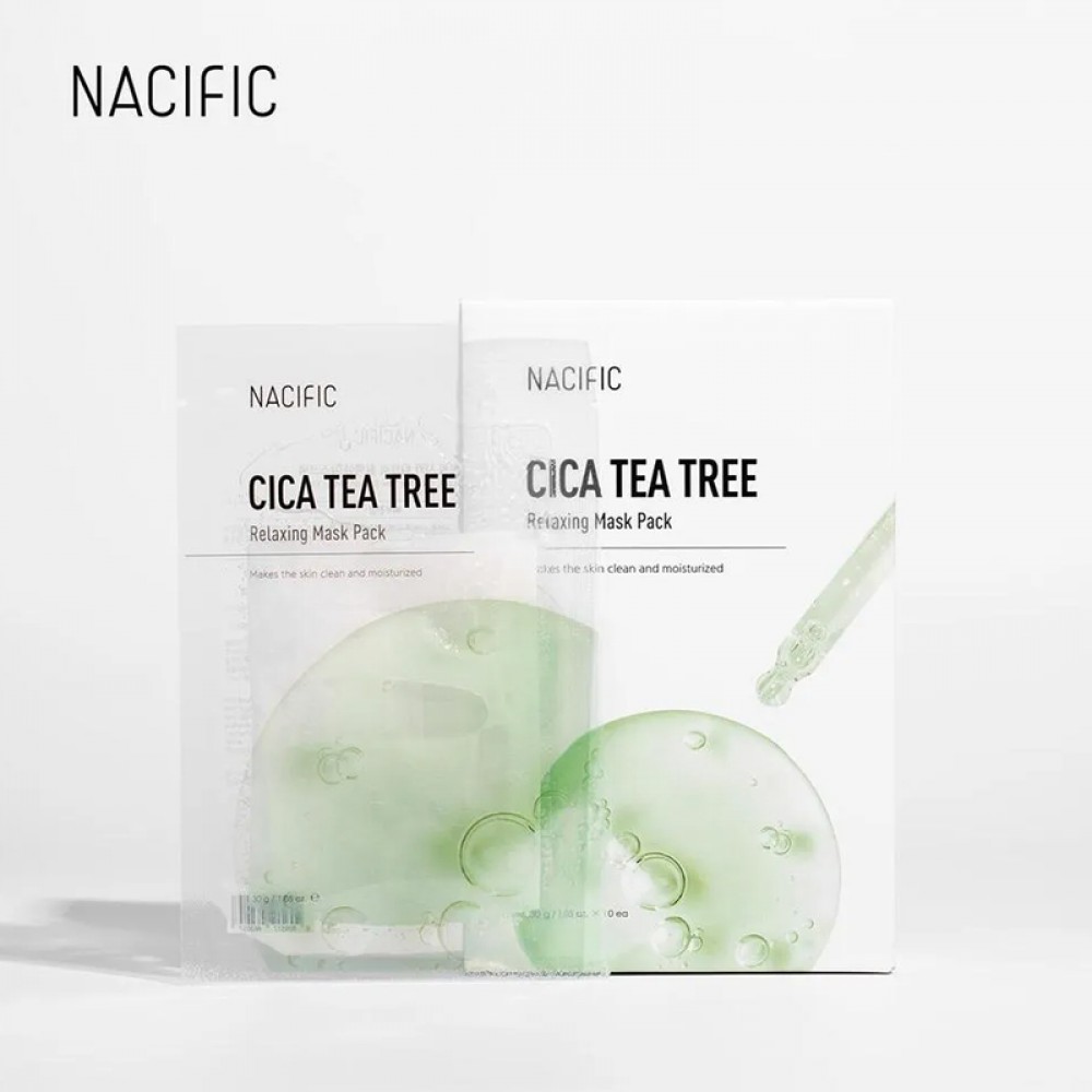 Nacific Tea Tree Cica Relaxing Mask Pack - 30 gm