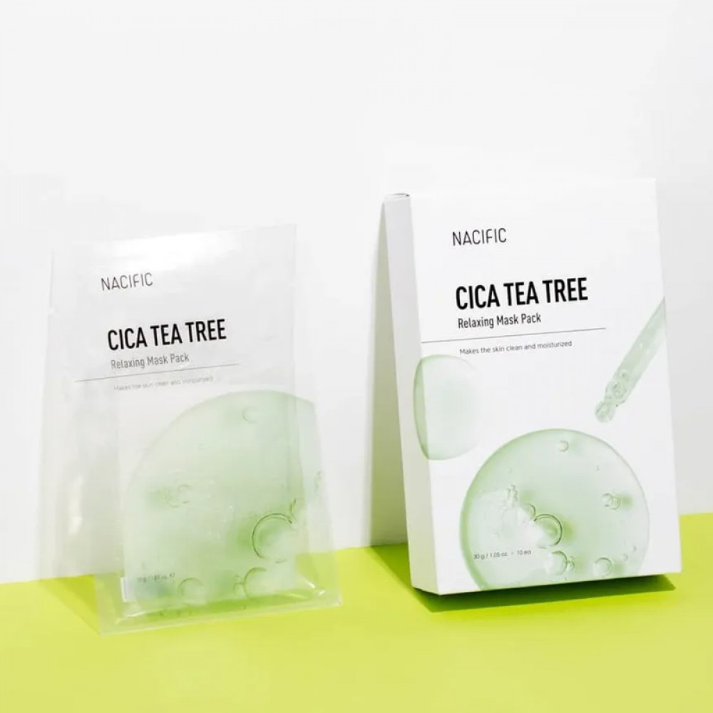 Nacific Tea Tree Cica Relaxing Mask Pack - 30 gm