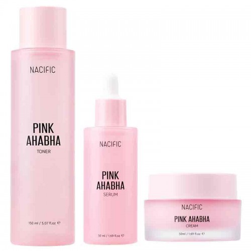 Nacific Exfoliating Set Toner + Serum + Cream