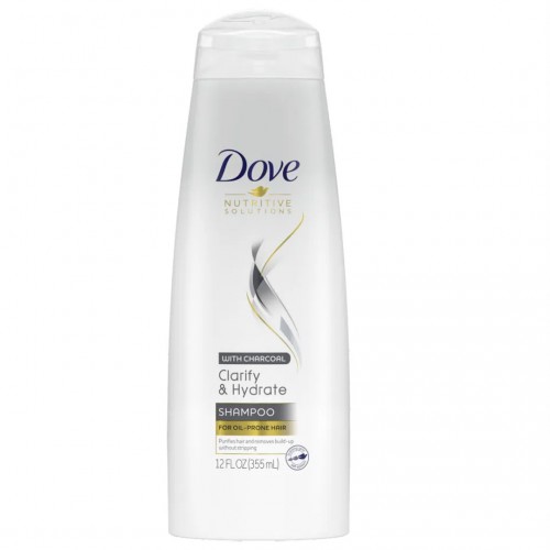 Dove Clarify & Hydrate Shampoo with Charcoal 355 ml Dove Clarify & Hydrate Shampoo with Charcoal 355 ml