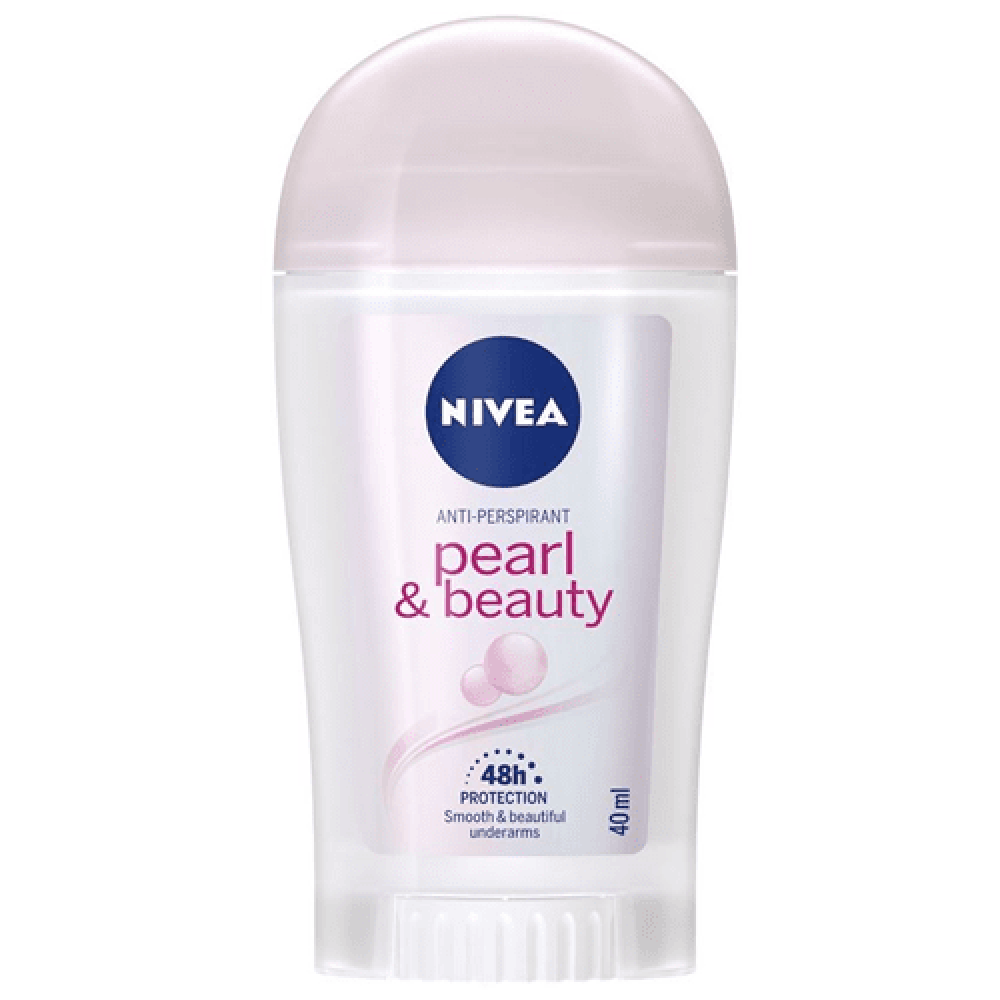 Nivea, Deodorant Stick, Pearl & Beauty, for Women - 40 Ml