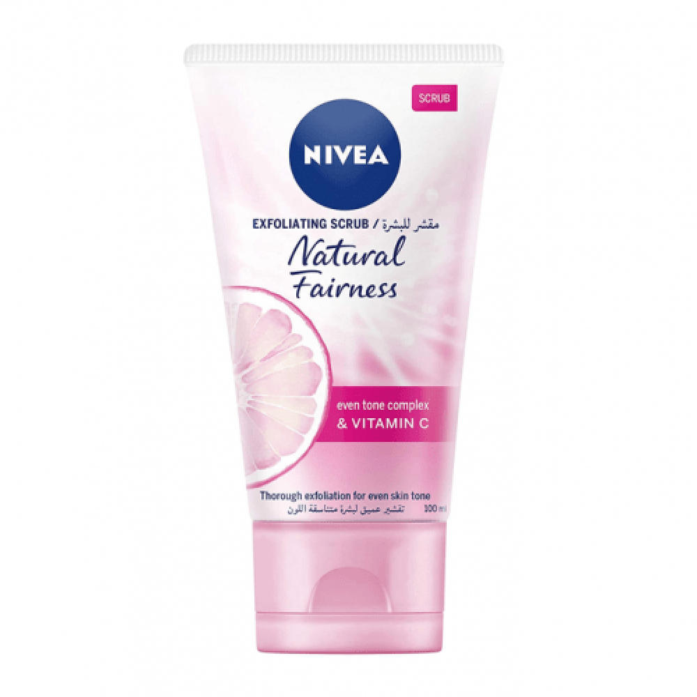 Nivea Natural Fairness Exfoliating Scrub - 100ml