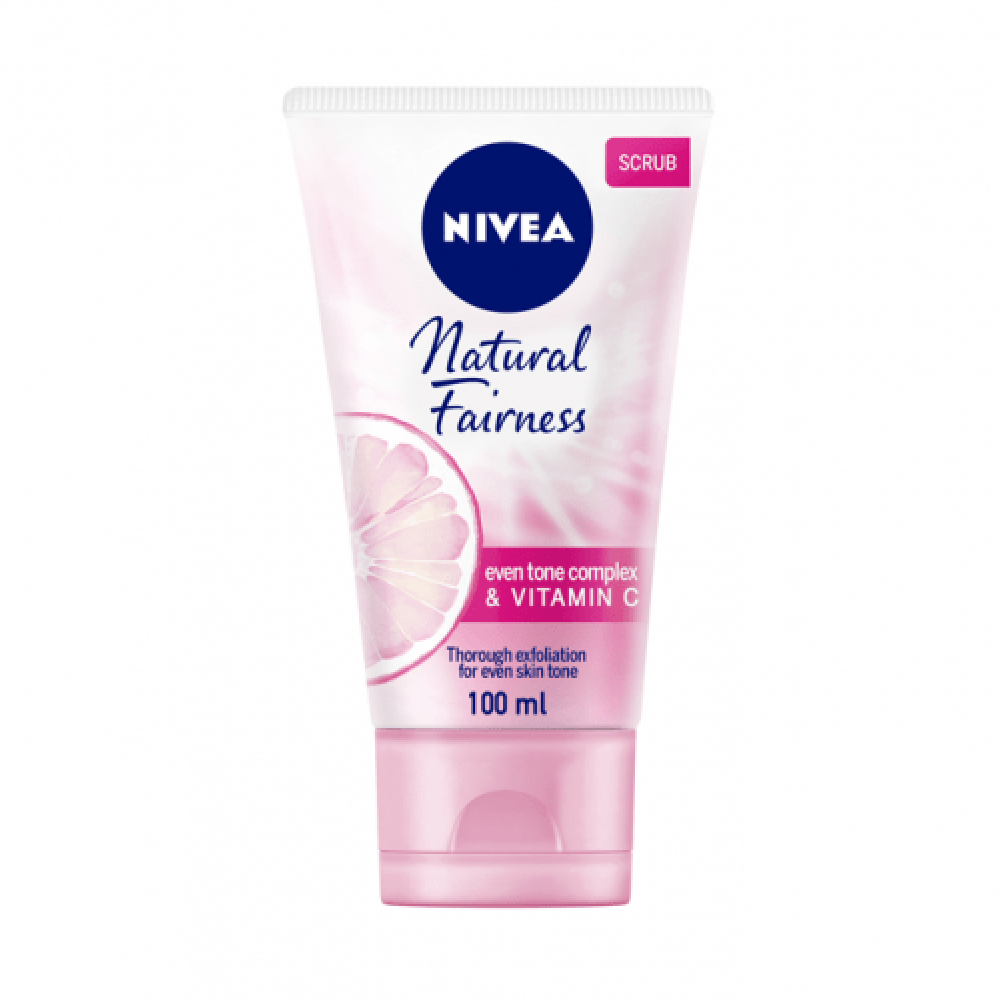 Nivea Natural Fairness Exfoliating Scrub - 100ml