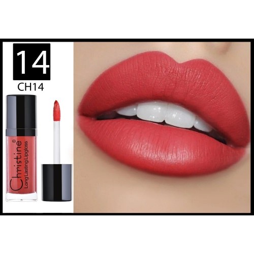 Matte liquid lipstick - CH014 - No. 14 from Christine