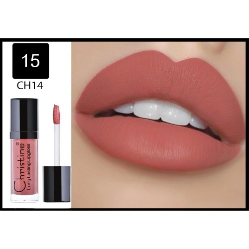 Matte liquid lipstick - CH014 - No. 15 from Christine