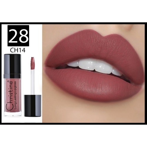 Matte liquid lipstick - CH014 - No. 28 from Christine