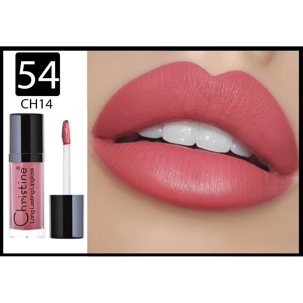 Matte liquid lipstick - CH014 - No. 54 from Christine