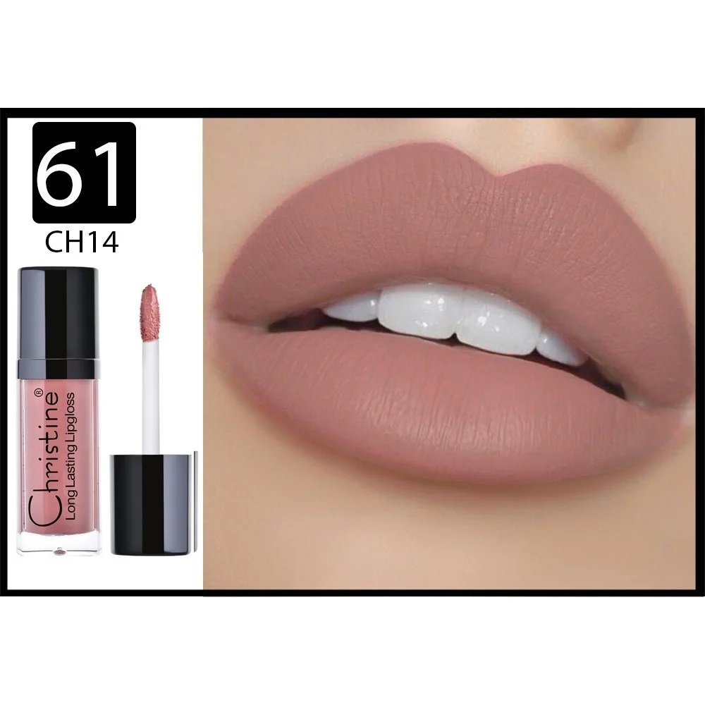 Matte liquid lipstick - CH014 - No. 61 from Christine