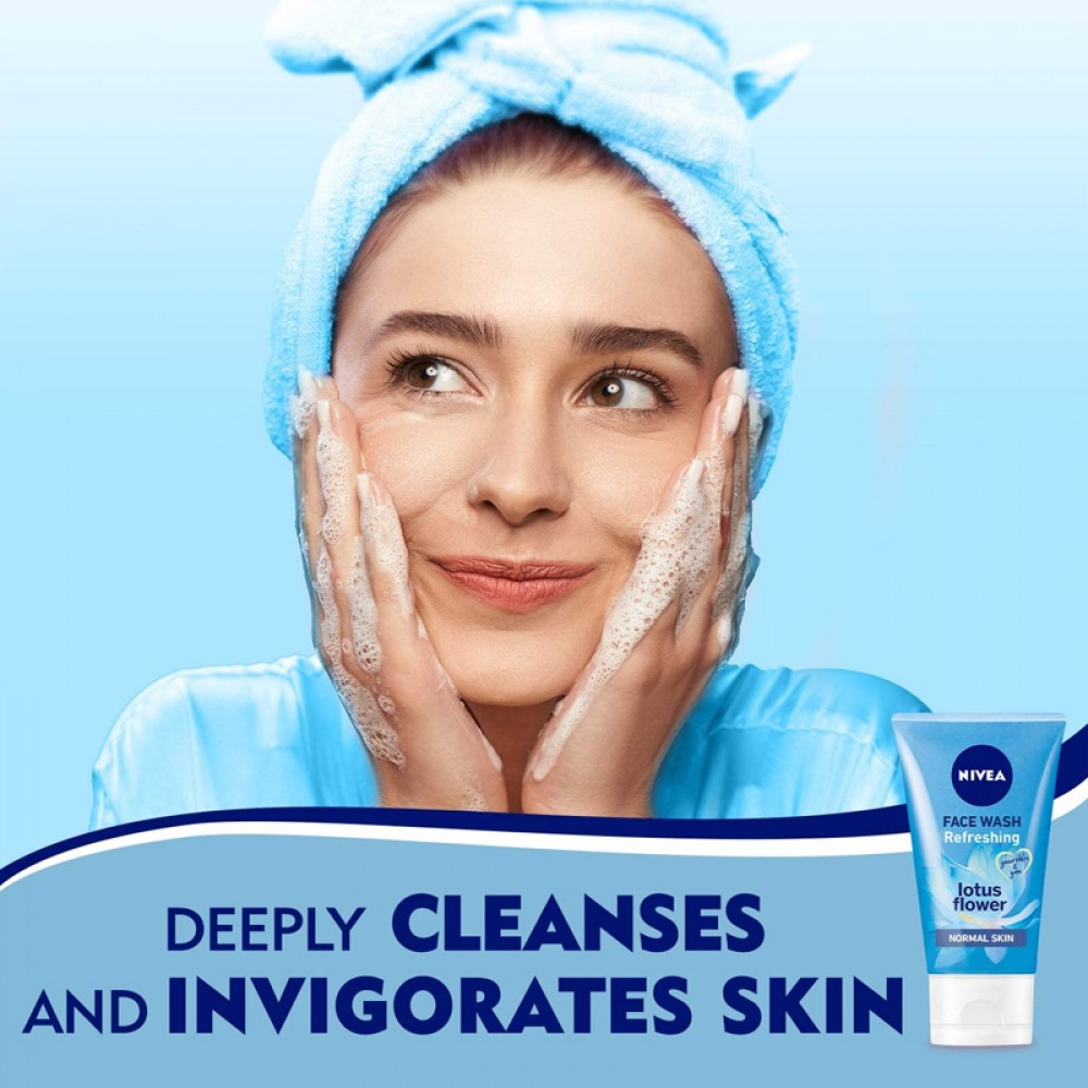 Nivea Refreshing Face Wash For Normal Skin - 150ml