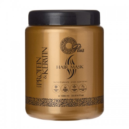 O Plus Protein & Keratin Hair Mask - 1000ml O Plus Protein & Keratin Hair Mask - 1000ml