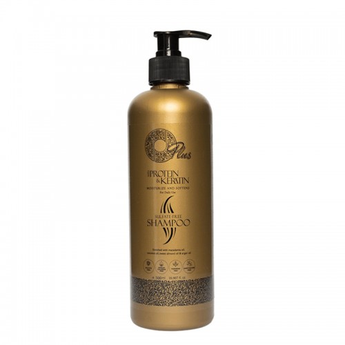 O Plus Protein & Keratin Hair Shampoo - 500ml O Plus Protein & Keratin Hair Shampoo - 500ml