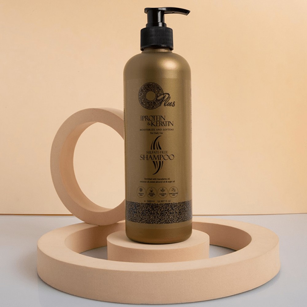 O Plus Protein & Keratin Hair Shampoo - 500ml