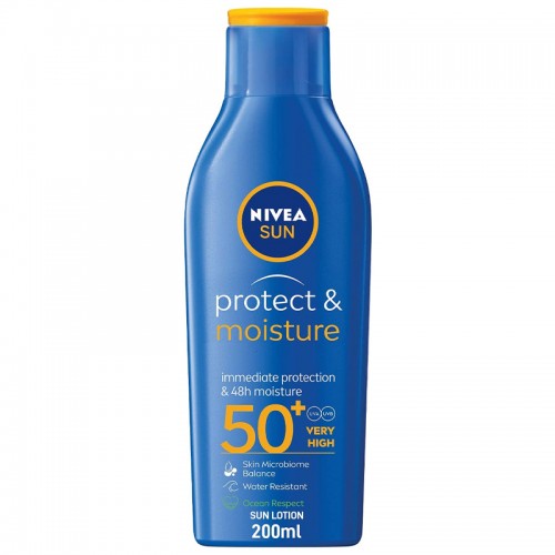 Nivea Protect & Moisture Sun Lotion SPF50- 200ml Nivea Protect & Moisture Sun Lotion SPF50- 200ml