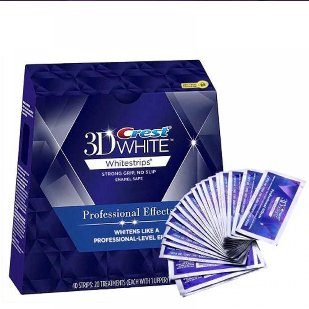 Crest 3D White Professional Effects Whitestrips - 40 strips